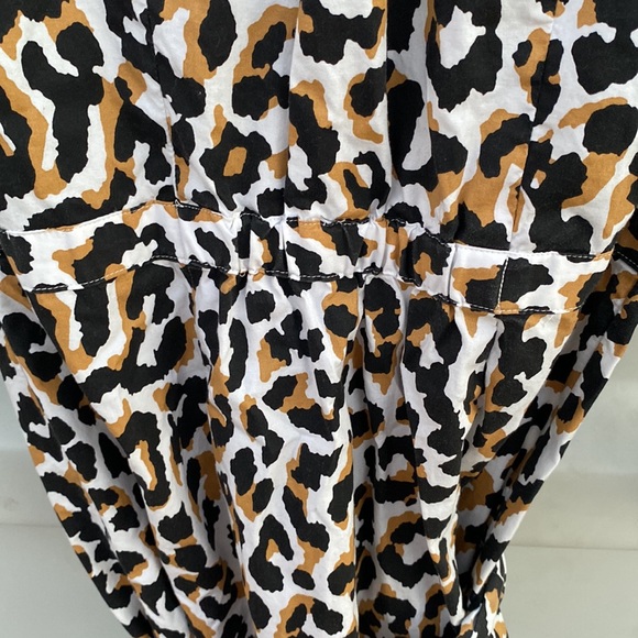 J Crew cheetah print midi dress - Picture 6 of 7